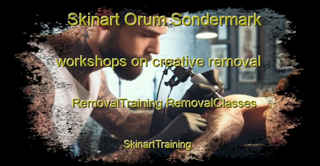 Skinart Orum Sondermark workshops on creative removal | #RemovalTraining #RemovalClasses #SkinartTraining-Denmark