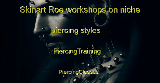 Skinart Roe workshops on niche piercing styles | PiercingTraining | PiercingClasses | SkinartTraining-Denmark