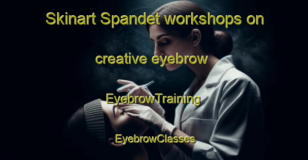 Skinart Spandet workshops on creative eyebrow | EyebrowTraining | EyebrowClasses | SkinartTraining-Denmark