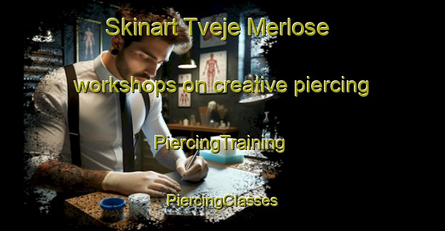 Skinart Tveje Merlose workshops on creative piercing | #PiercingTraining #PiercingClasses #SkinartTraining-Denmark